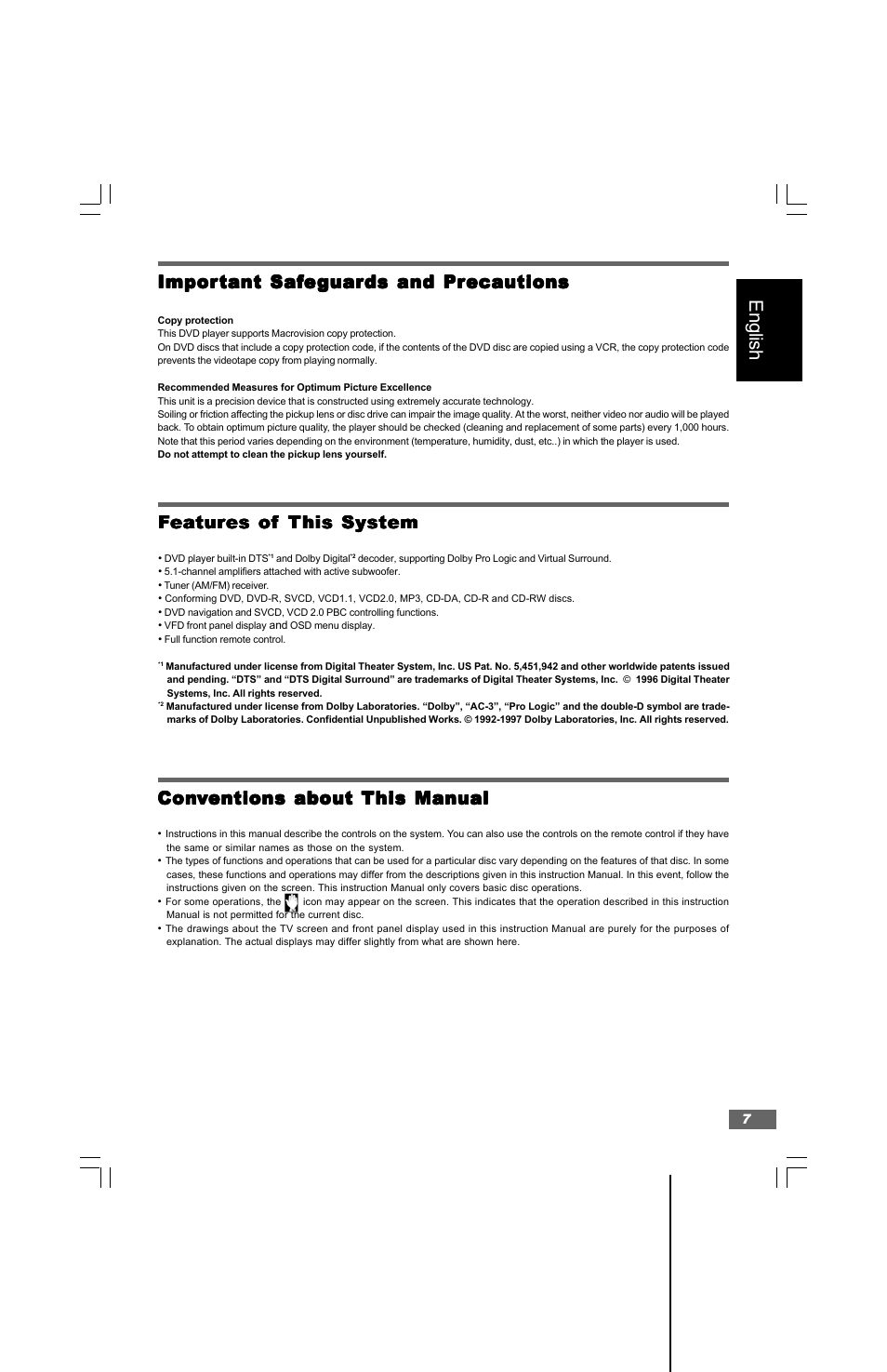 Español svenska italiano français deutsch english | Hitachi HTD-K160 User Manual | Page 7 / 47