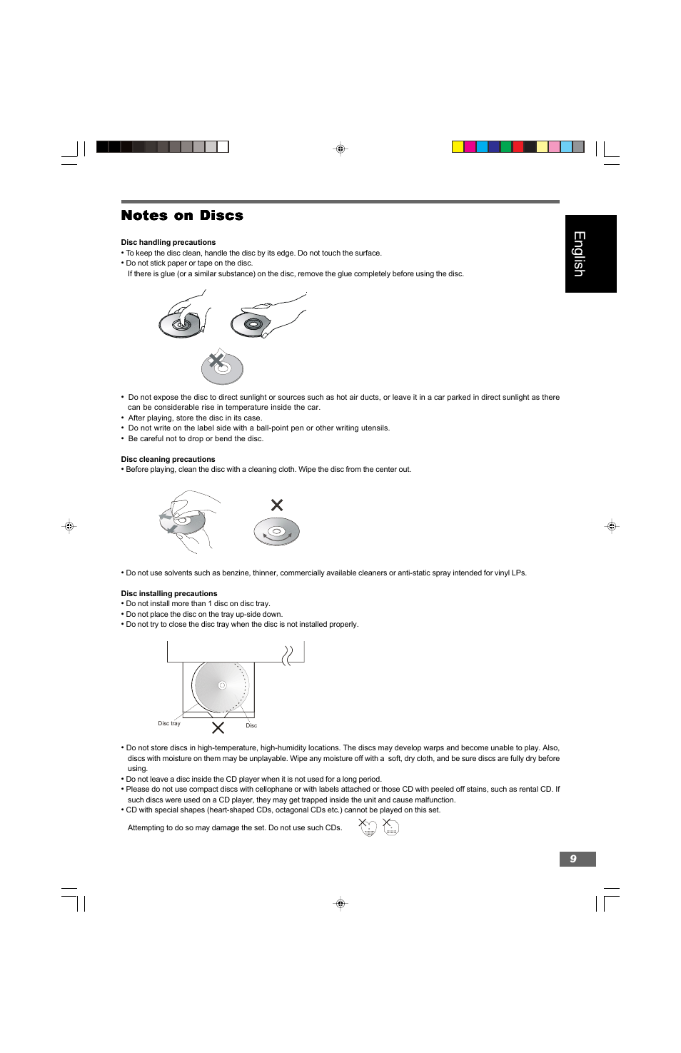 English | Hitachi HTD-K160 User Manual | Page 9 / 47