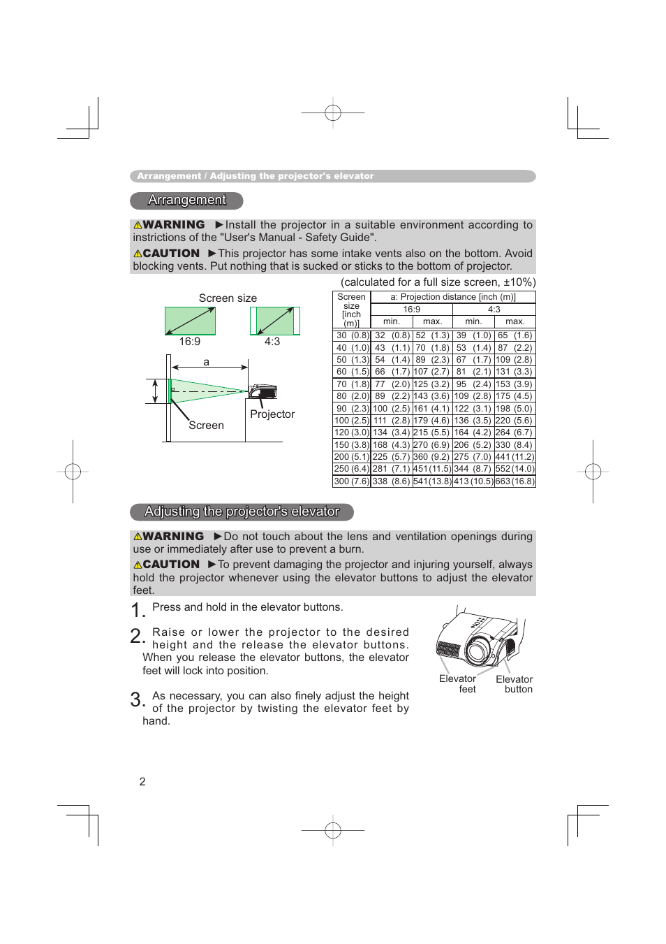 Hitachi PJ-TX100 User Manual | Page 44 / 50