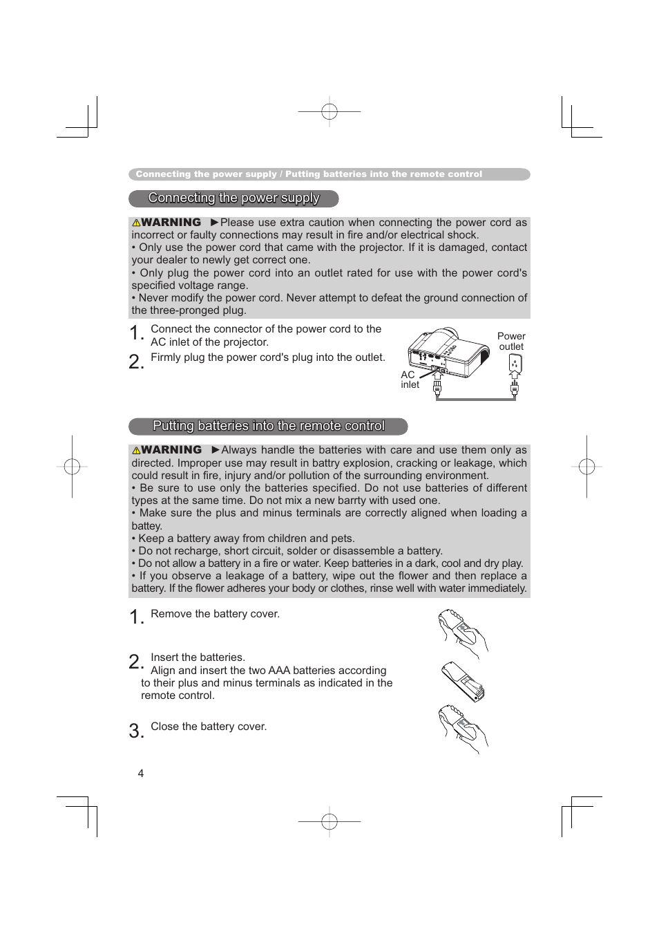 Hitachi PJ-TX100 User Manual | Page 46 / 50