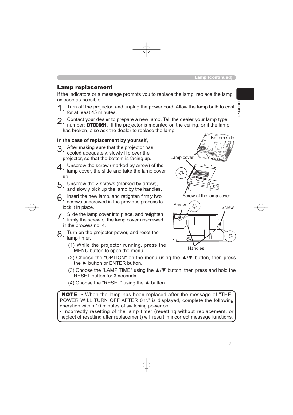 Hitachi PJ-TX100 User Manual | Page 49 / 50