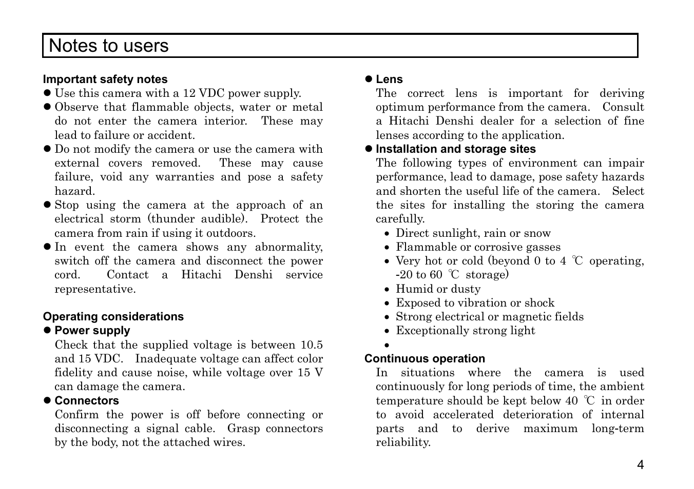 Hitachi HV-F31F User Manual | Page 18 / 60