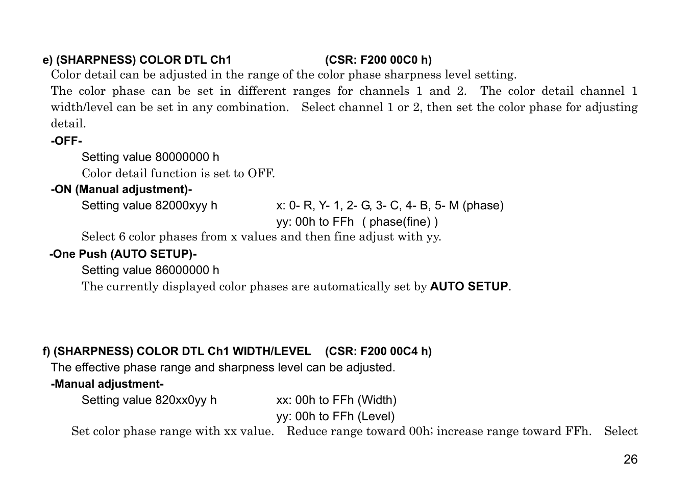 Hitachi HV-F31F User Manual | Page 40 / 60