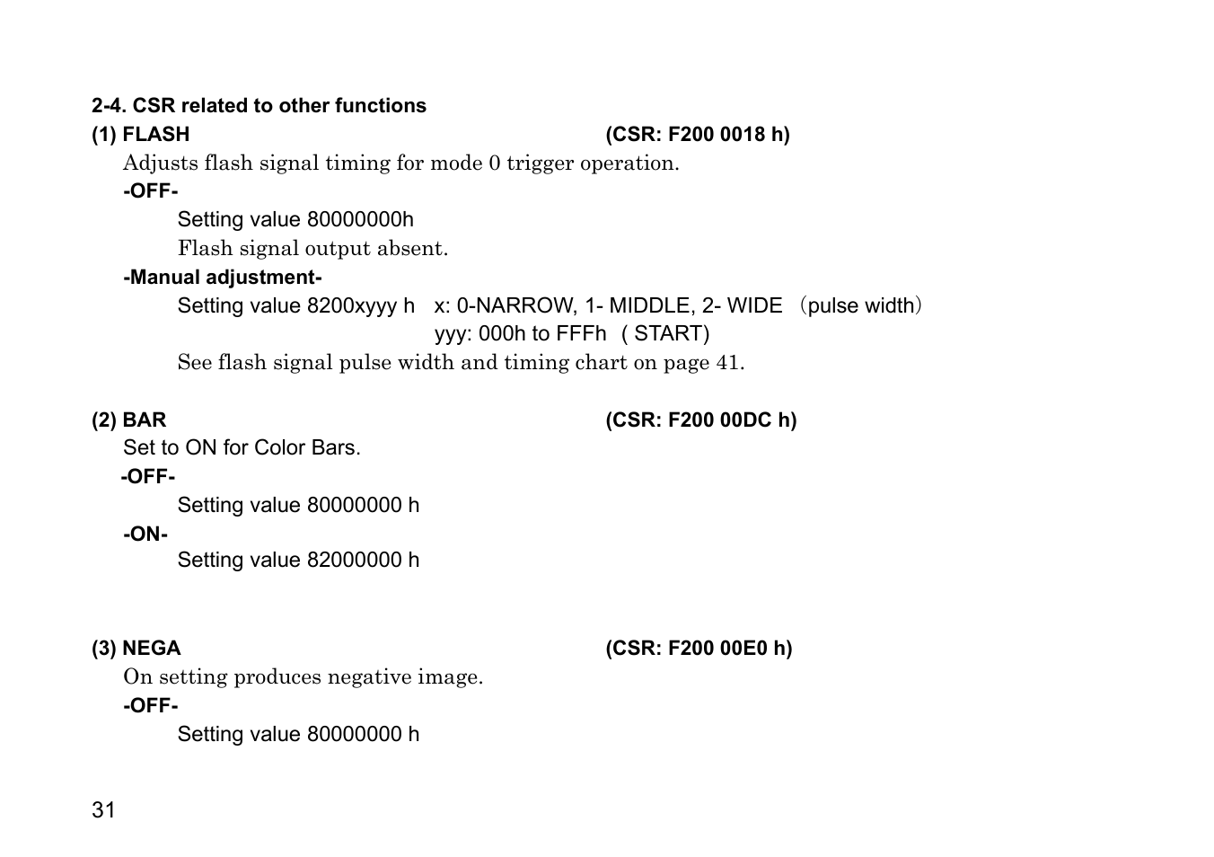 Hitachi HV-F31F User Manual | Page 45 / 60