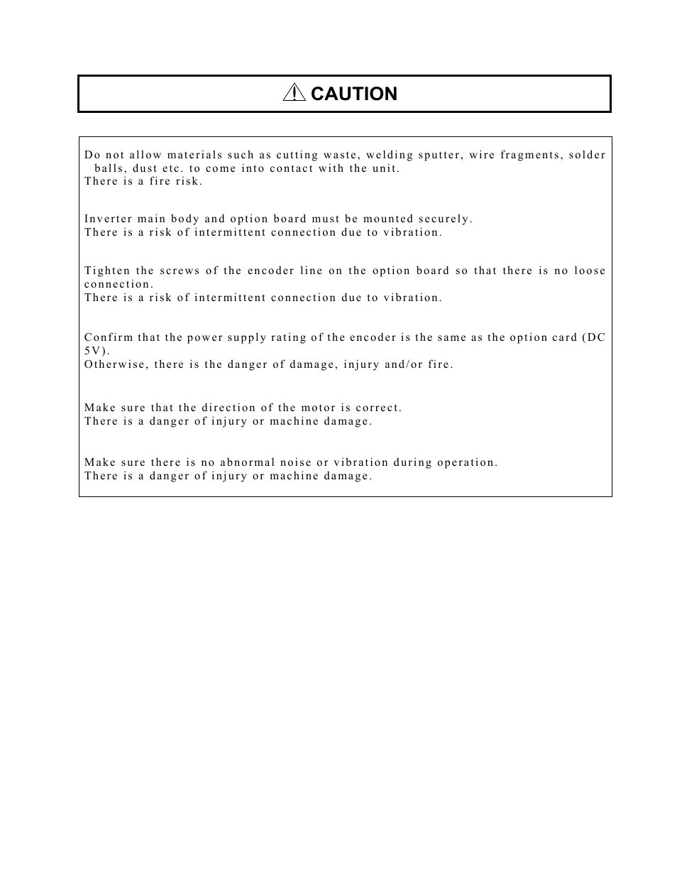 Caution | Hitachi SJ-FB User Manual | Page 6 / 35