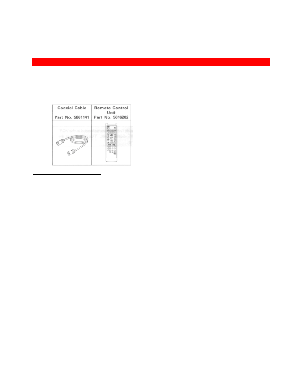 Accessories parts numbers (for u.s.a. only) | Hitachi VT-F462A User Manual | Page 84 / 84