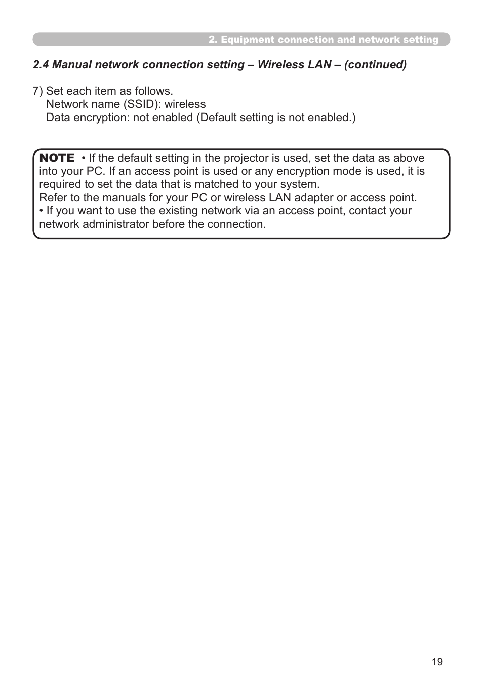 Hitachi CP-X267 User Manual | Page 19 / 119