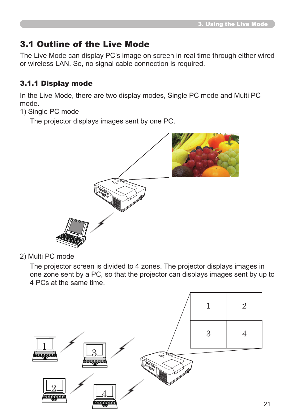 Hitachi CP-X267 User Manual | Page 21 / 119