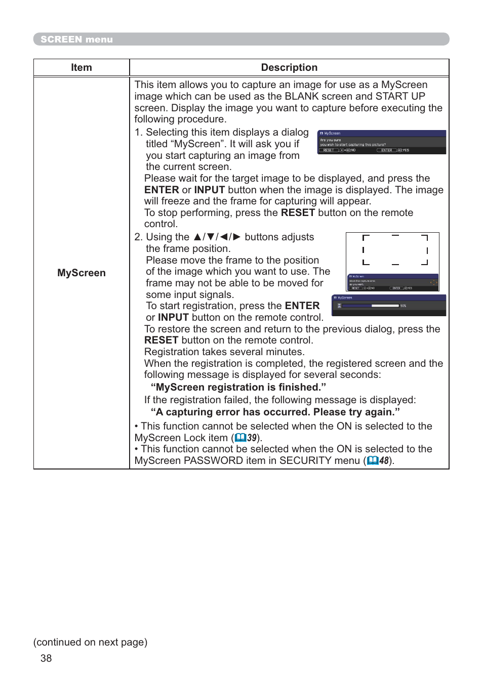 Hitachi CP-RX80 User Manual | Page 38 / 64