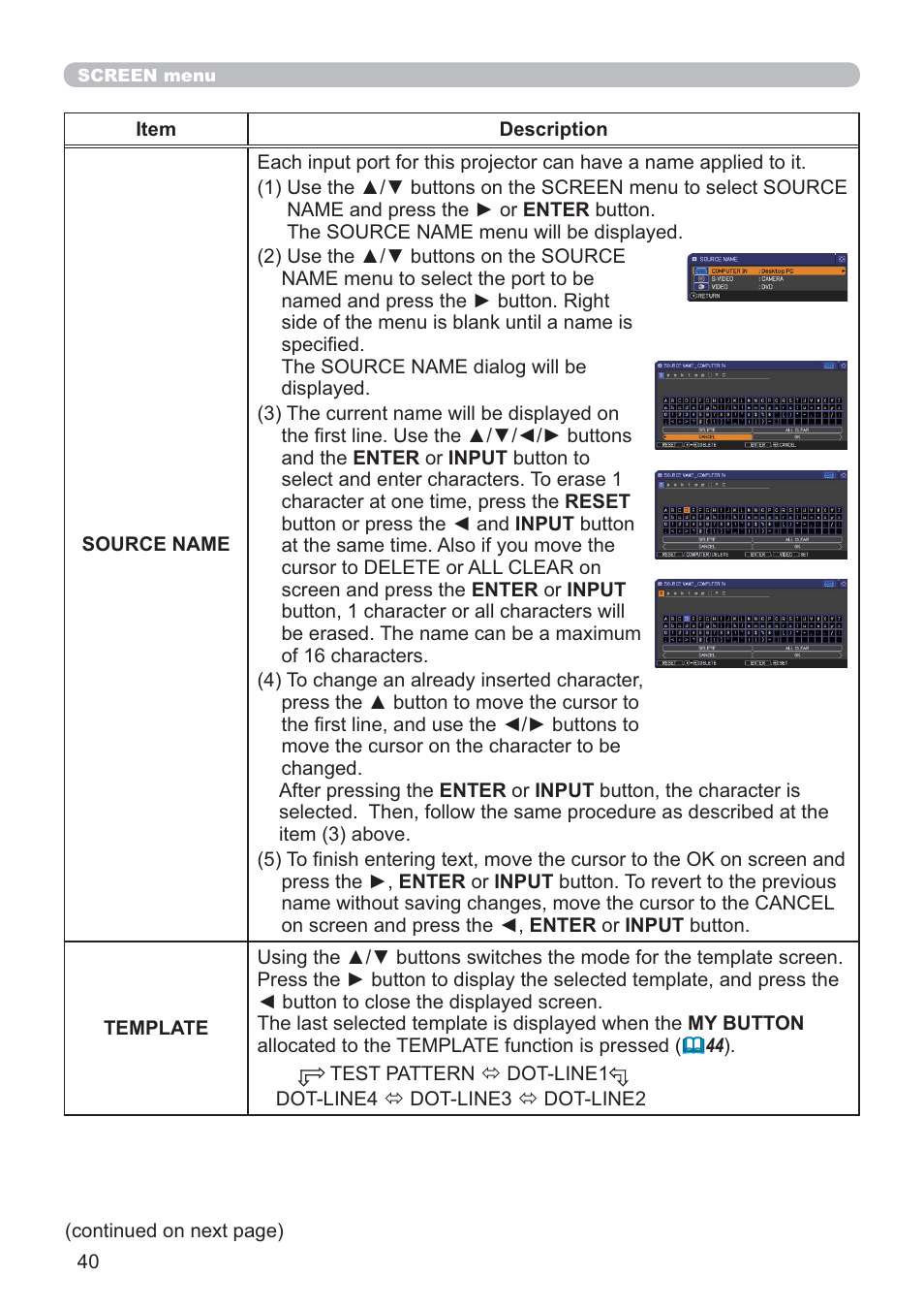 Hitachi CP-RX80 User Manual | Page 40 / 64