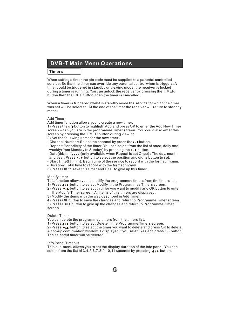 Dvb-t main menu operations | Hitachi L15TA11W User Manual | Page 27 / 88