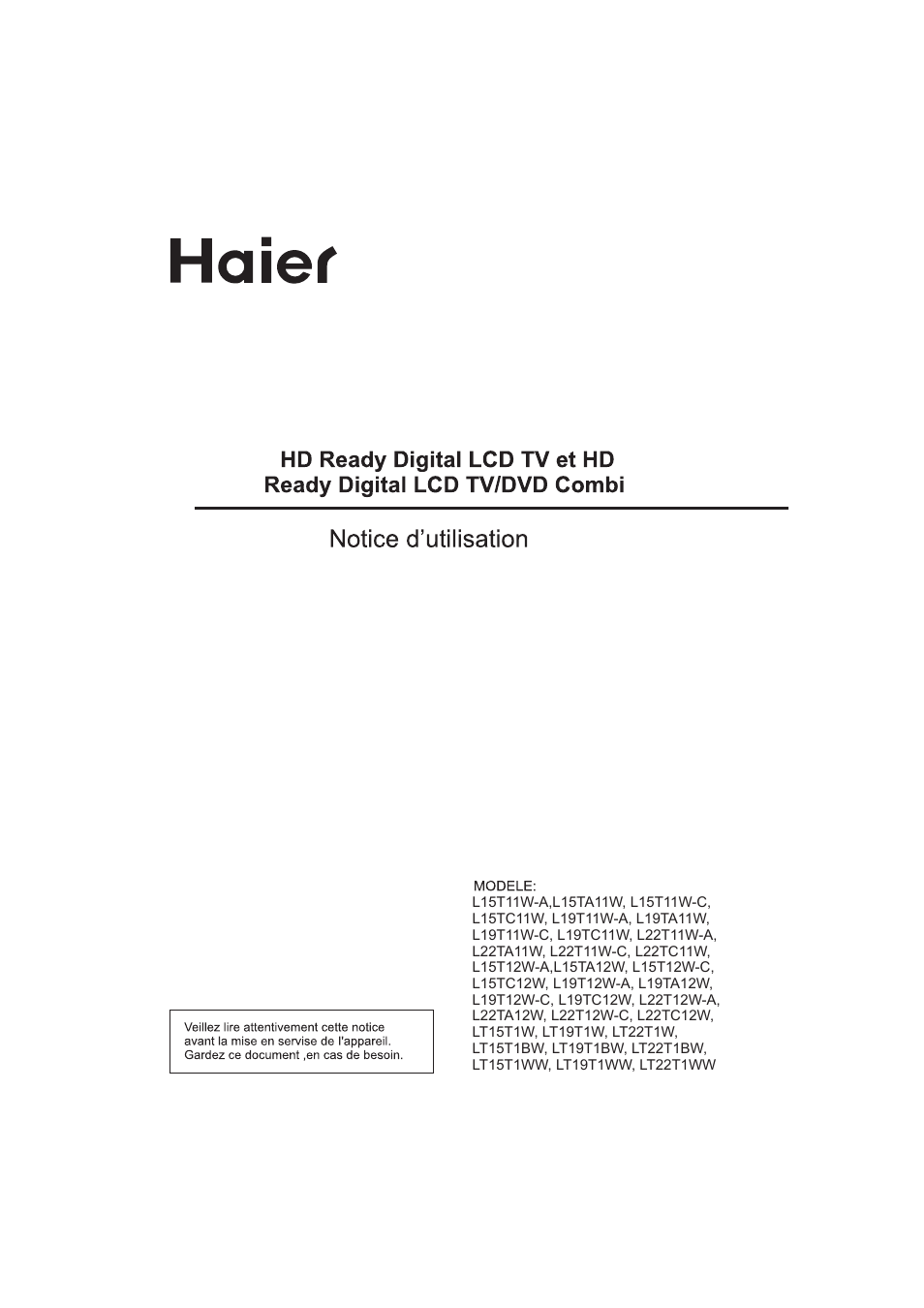 Hitachi L15TA11W User Manual | Page 45 / 88