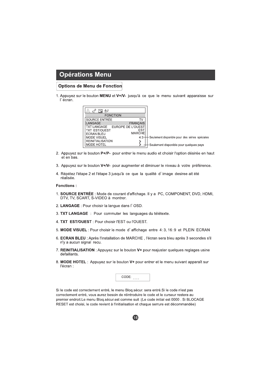 Hitachi L15TA11W User Manual | Page 62 / 88