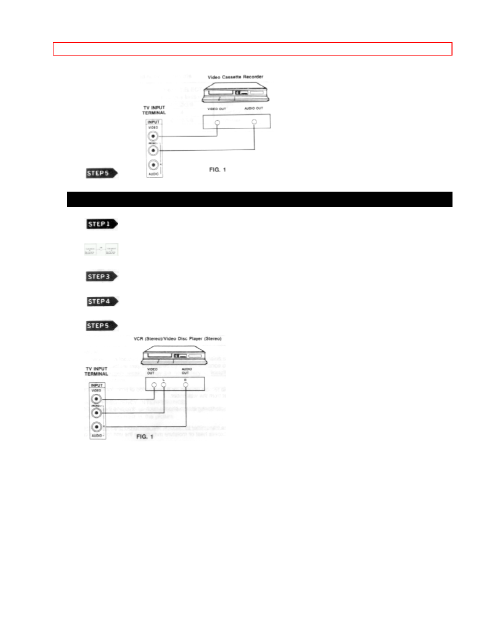 Connecting stereo vcr or stereo video disc player | Hitachi 31KX39K User Manual | Page 46 / 53