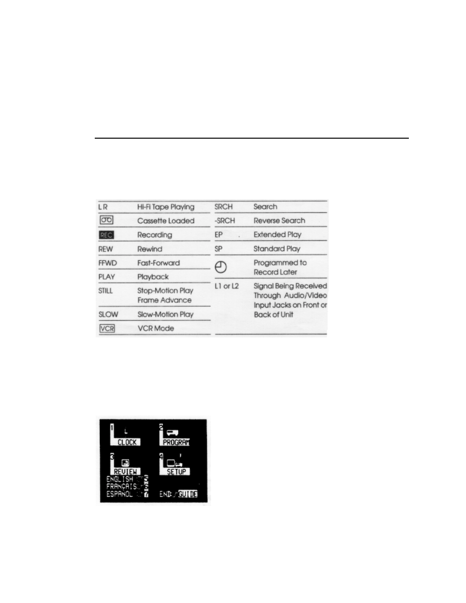 Display indicators meet your on-screen guide | Hitachi VT-F390A User Manual | Page 18 / 52