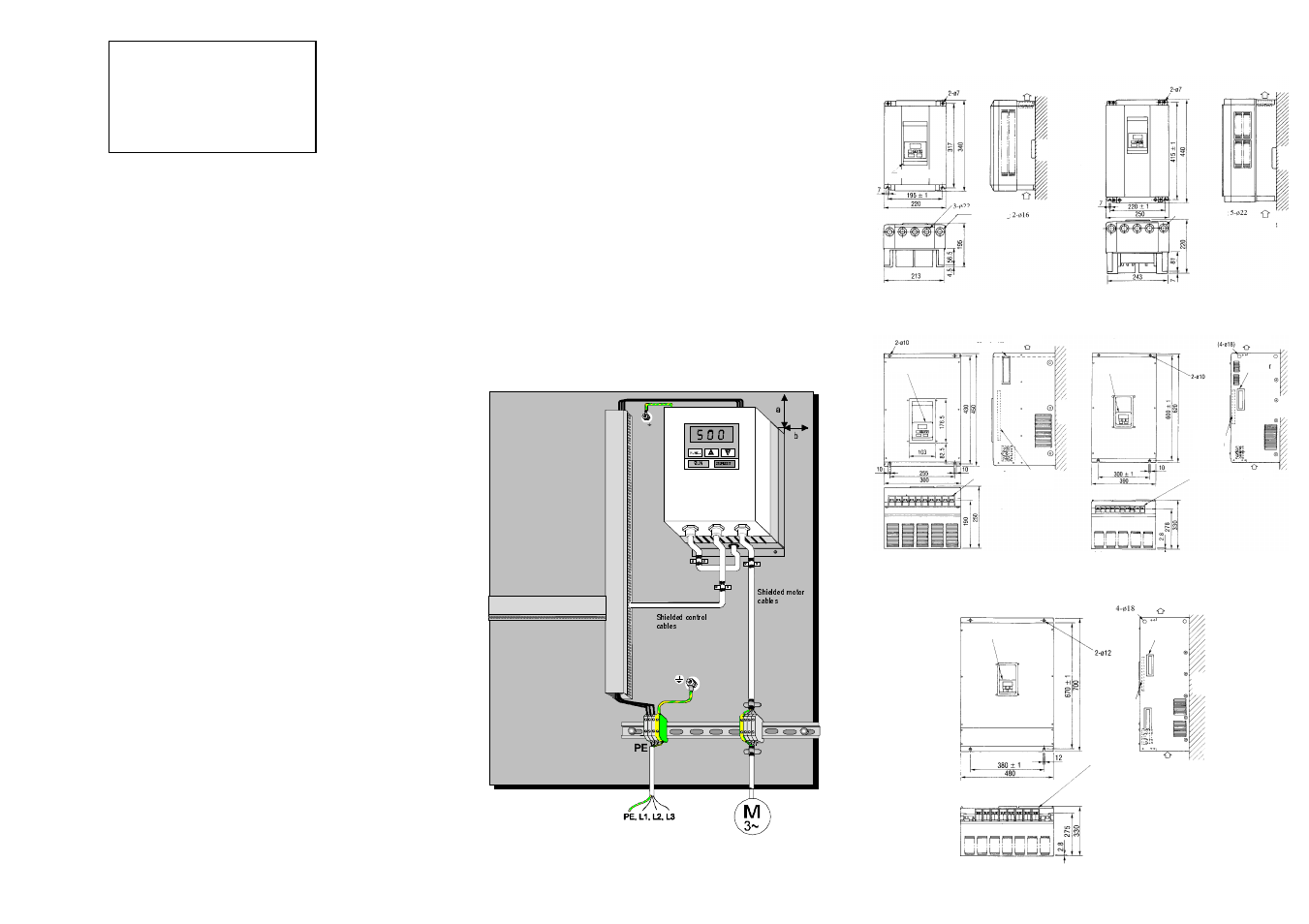 Hitachi INVERTER J300 User Manual | Page 5 / 6