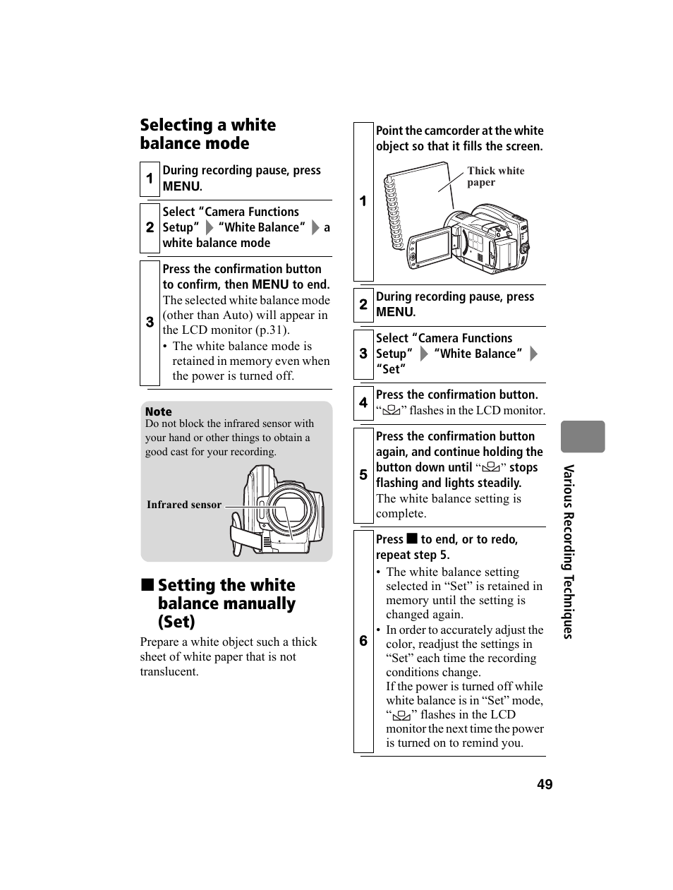 Hitachi DZ-BD10HA User Manual | Page 49 / 121
