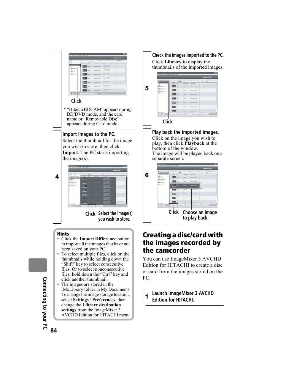 Hitachi DZ-BD10HA User Manual | Page 84 / 121