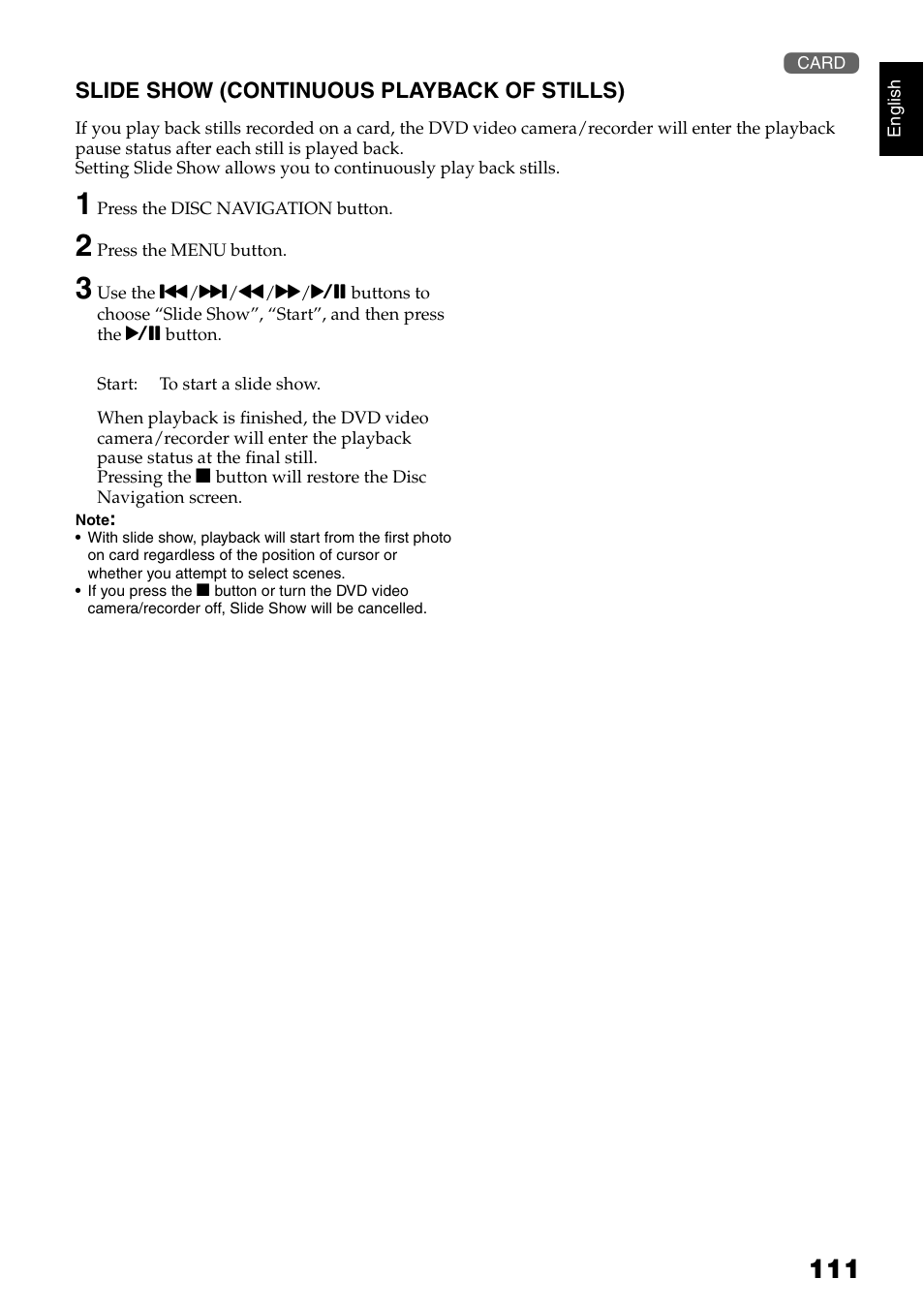 Hitachi DZ-HS500SW User Manual | Page 111 / 160