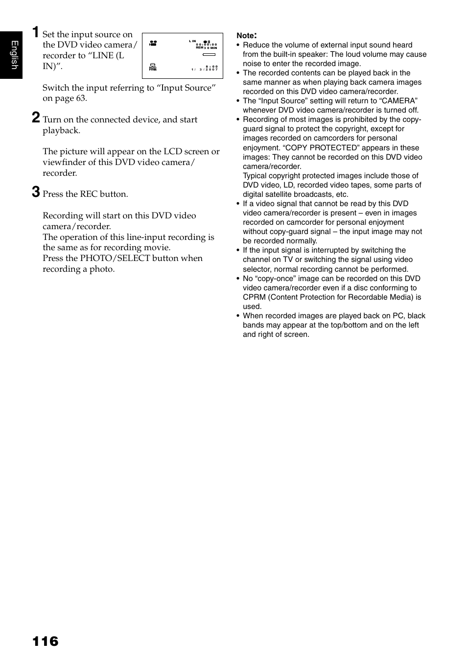 Hitachi DZ-HS500SW User Manual | Page 116 / 160