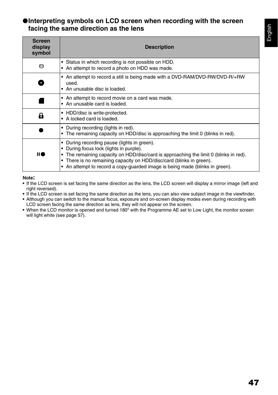 Hitachi DZ-HS500SW User Manual | Page 47 / 160