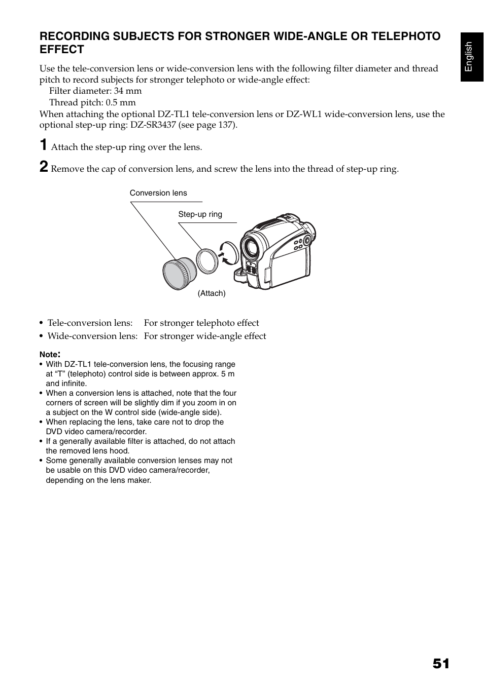 Hitachi DZ-HS500SW User Manual | Page 51 / 160