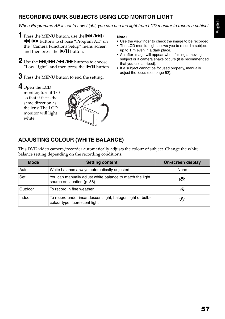 Hitachi DZ-HS500SW User Manual | Page 57 / 160