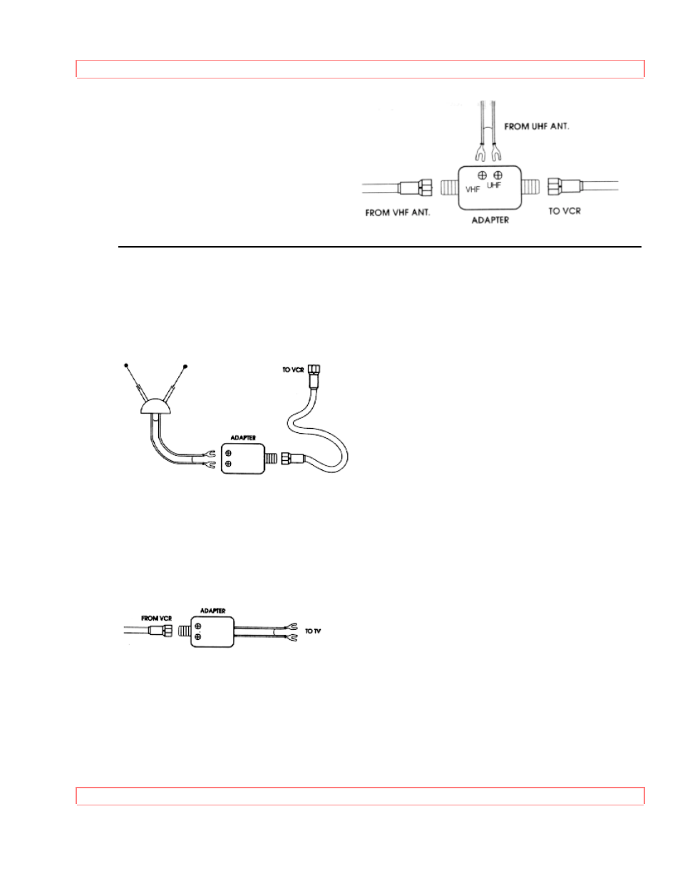 5 attach the tv and vcr to the power supply | Hitachi VT-M272A User Manual | Page 18 / 66