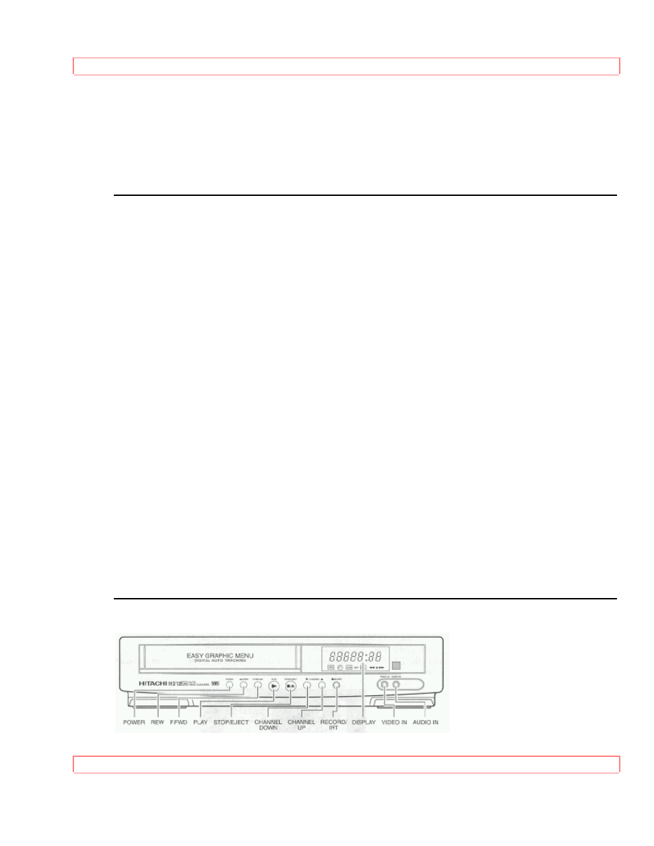 When the remote doesn't work right vcr controls | Hitachi VT-M272A User Manual | Page 23 / 66