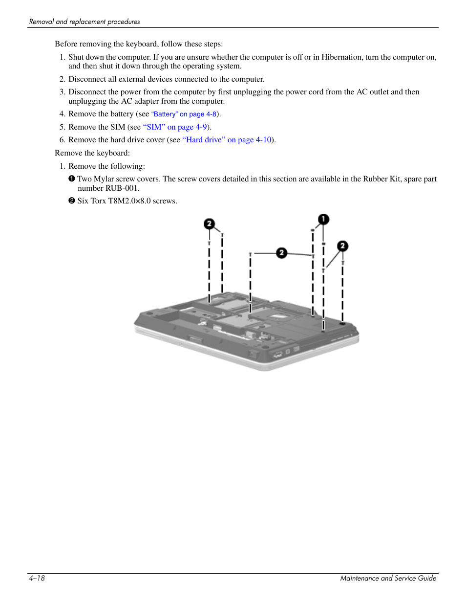 Hitachi ELITEBOOK 2730P User Manual | Page 57 / 123