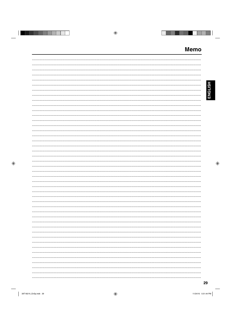 Hitachi L32A104 User Manual | Page 29 / 29