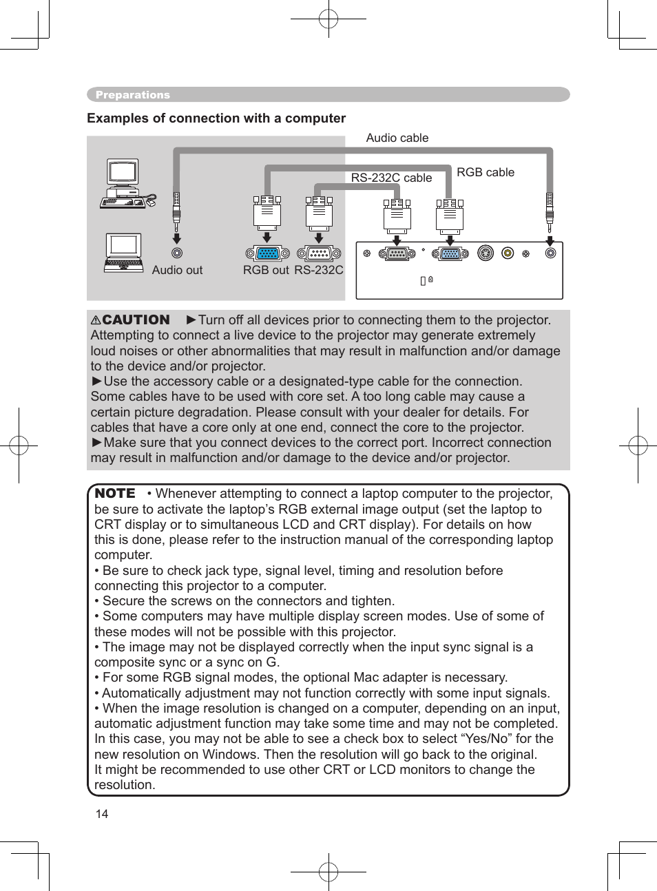 Hitachi PJ-LC9 User Manual | Page 16 / 62