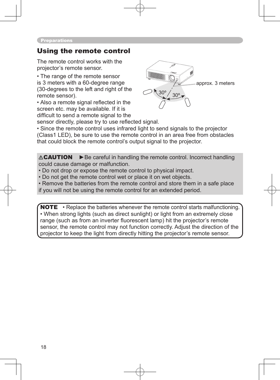 Using the remote control | Hitachi PJ-LC9 User Manual | Page 20 / 62