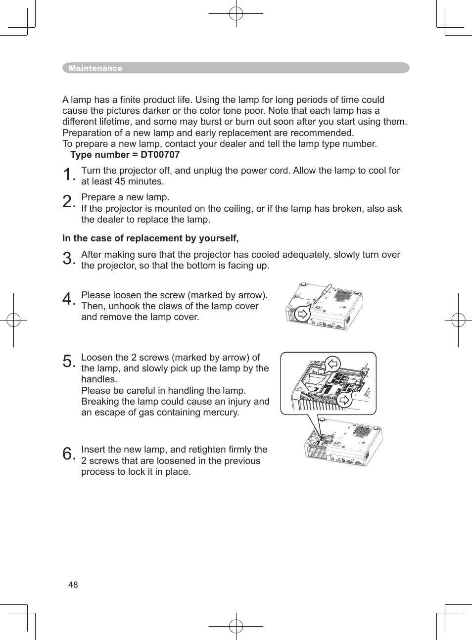 Hitachi PJ-LC9 User Manual | Page 50 / 62