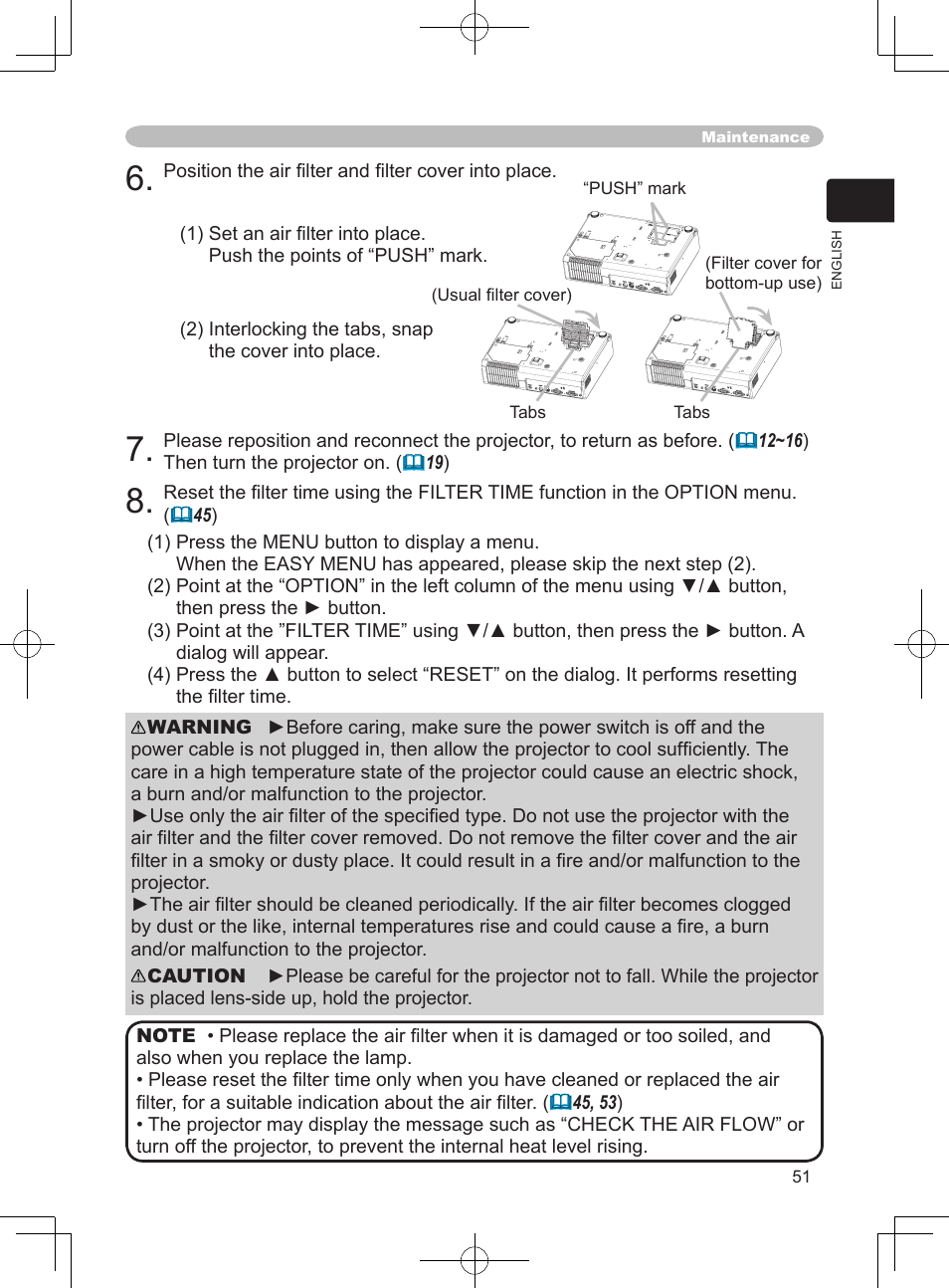 Hitachi PJ-LC9 User Manual | Page 53 / 62