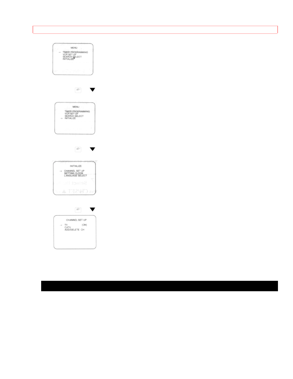 Setting the clock | Hitachi VT-MX411AC User Manual | Page 23 / 60