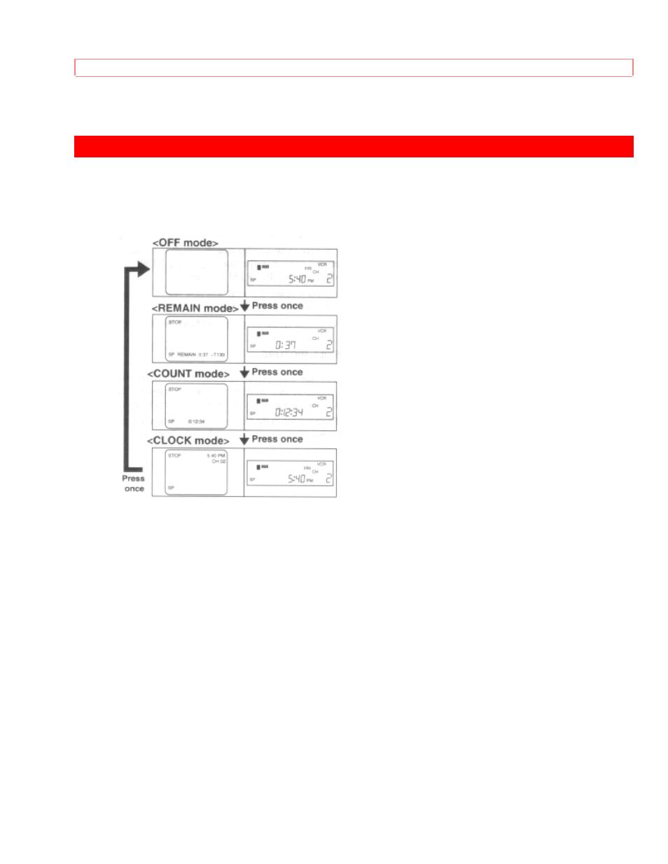 On screen display | Hitachi VT-MX411AC User Manual | Page 28 / 60