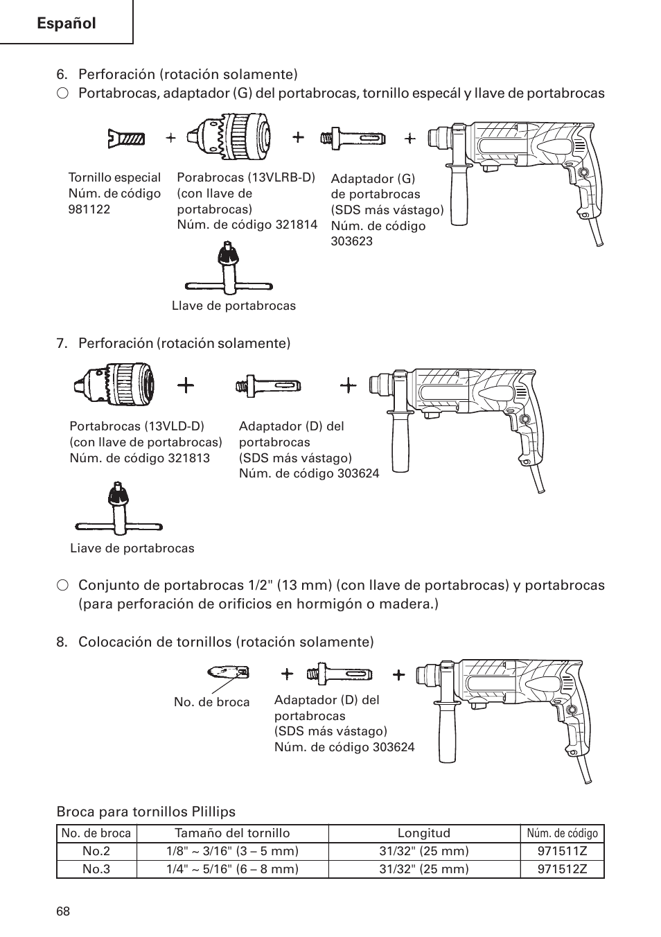 Hitachi DH24PB2 User Manual | Page 68 / 72