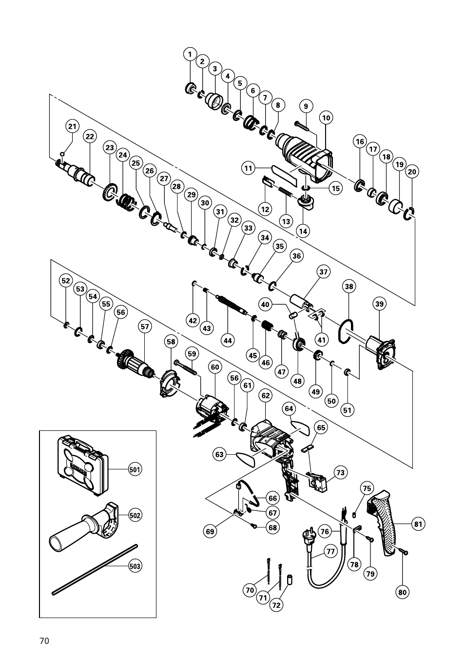 Hitachi DH24PB2 User Manual | Page 70 / 72