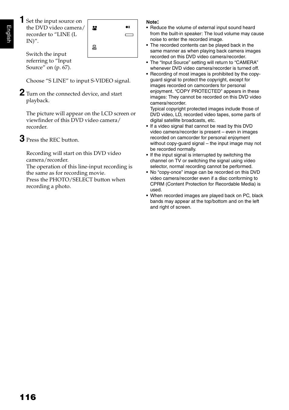Hitachi DZ-HS300A User Manual | Page 116 / 170