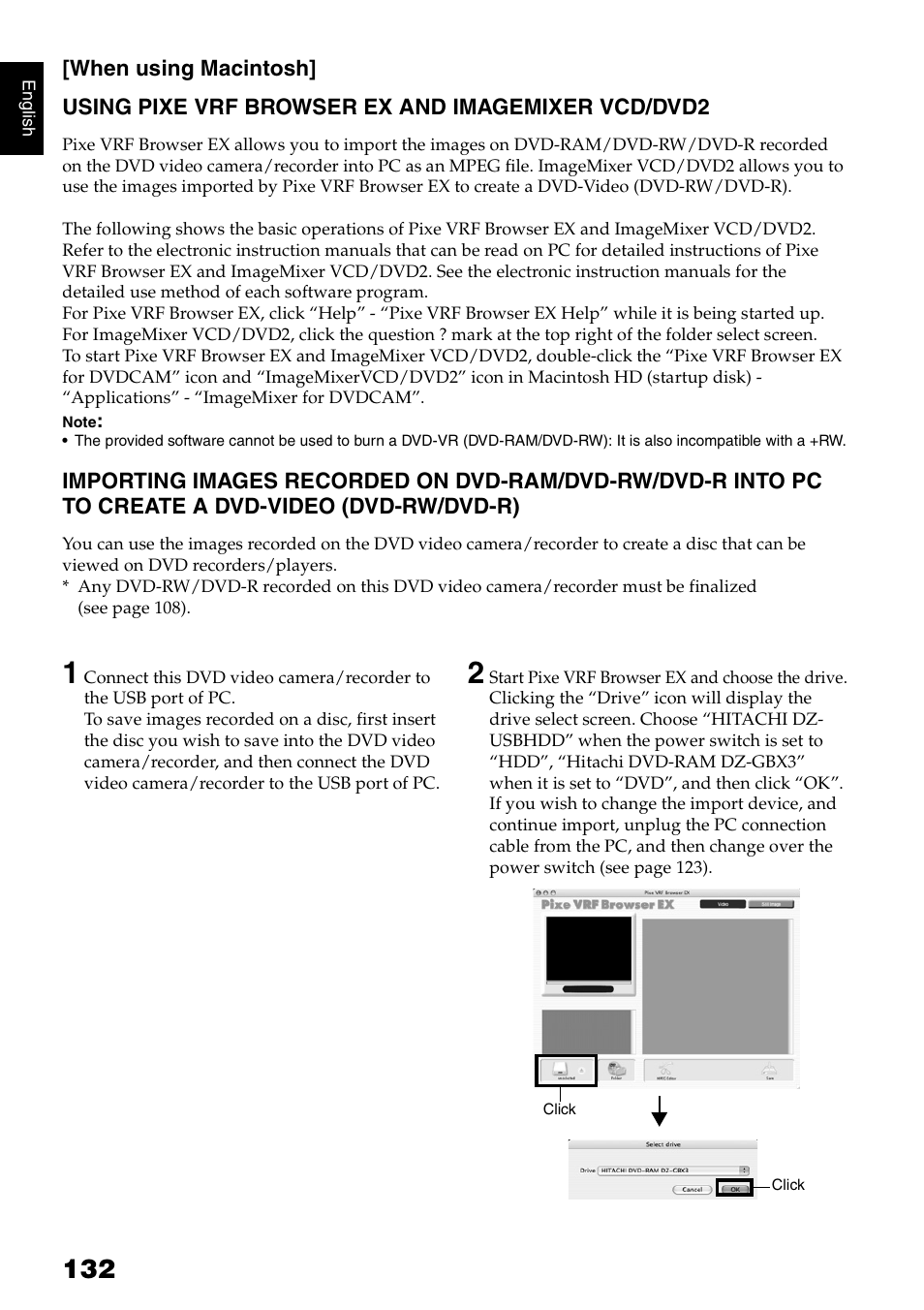 Hitachi DZ-HS300A User Manual | Page 132 / 170