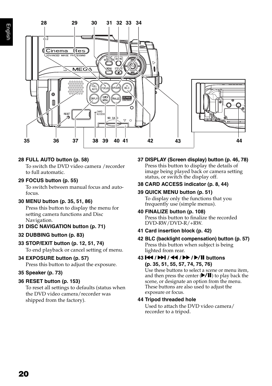 Hitachi DZ-HS300A User Manual | Page 20 / 170