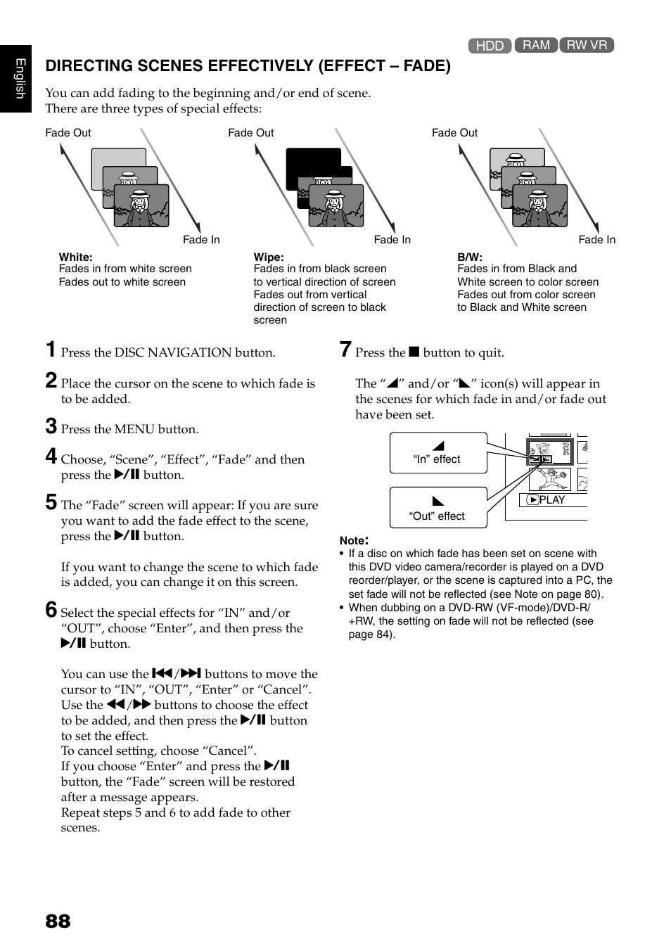 Hitachi DZ-HS300A User Manual | Page 88 / 170