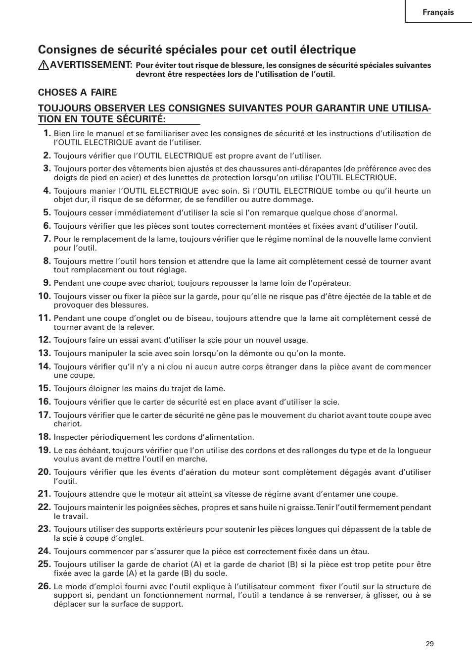 Hitachi C 10FS User Manual | Page 29 / 84