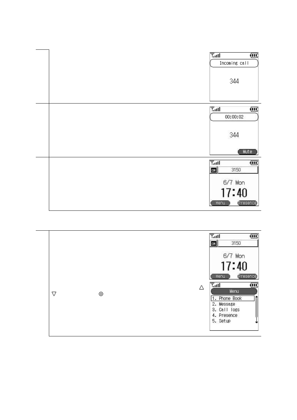 Contact list | Hitachi TD61-2472 User Manual | Page 11 / 72