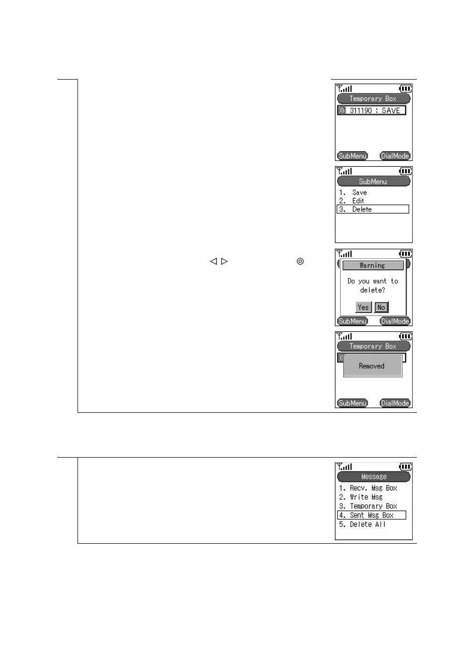 4 outbox | Hitachi TD61-2472 User Manual | Page 31 / 72