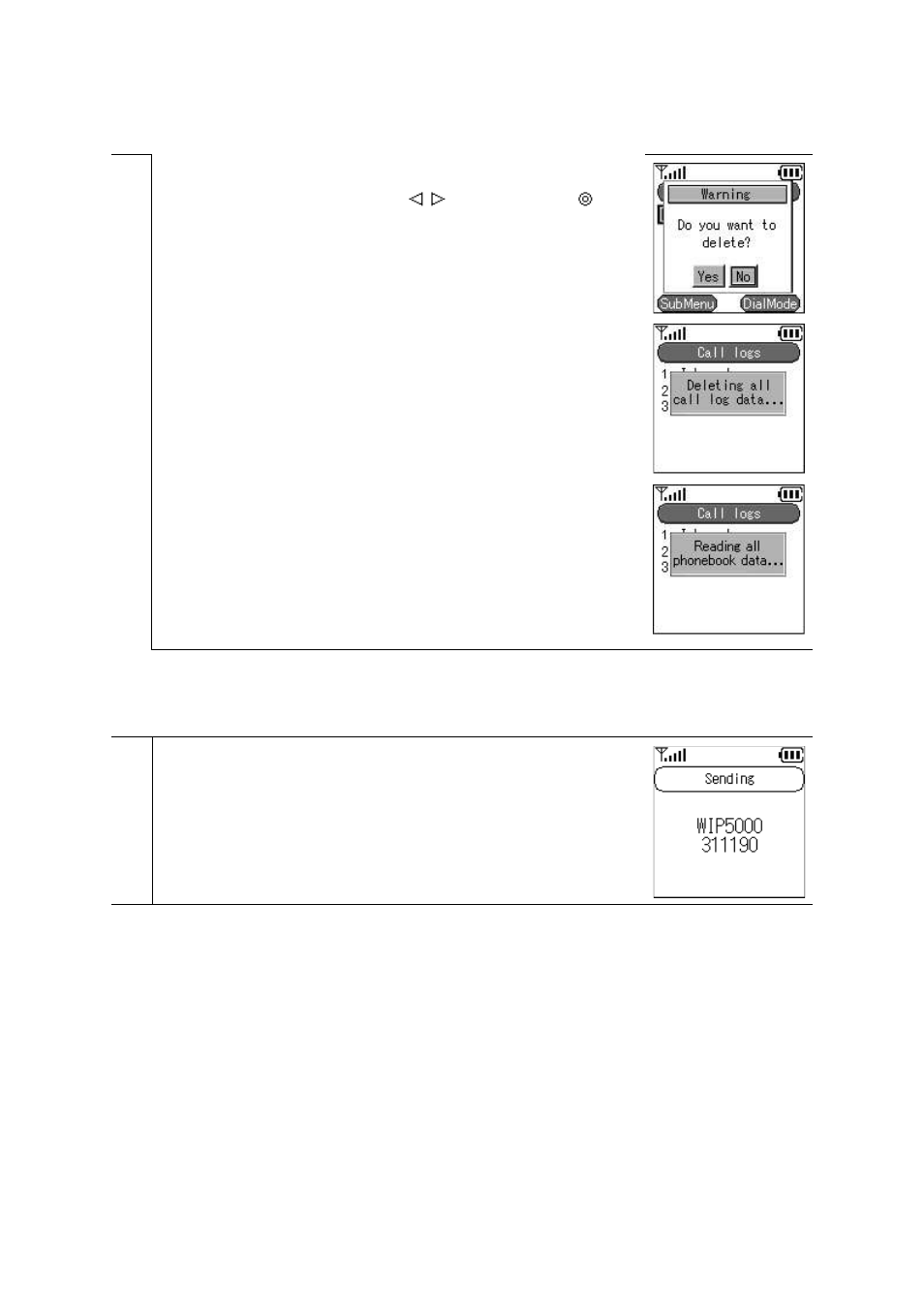 4 calling from the call log | Hitachi TD61-2472 User Manual | Page 38 / 72
