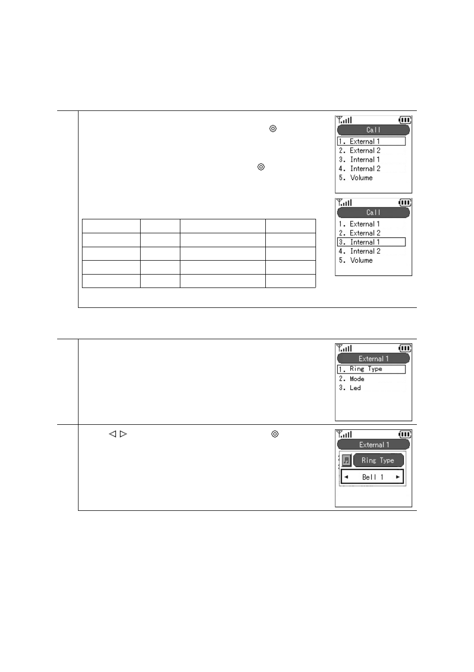 1 distinctive ringtones, 2 ringtones | Hitachi TD61-2472 User Manual | Page 45 / 72