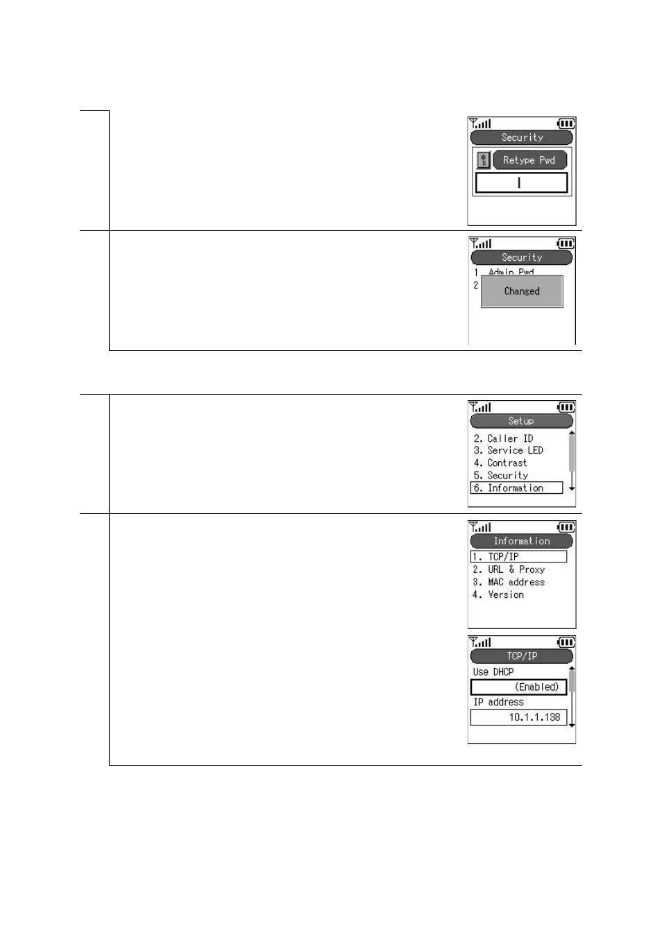 6 information display | Hitachi TD61-2472 User Manual | Page 51 / 72