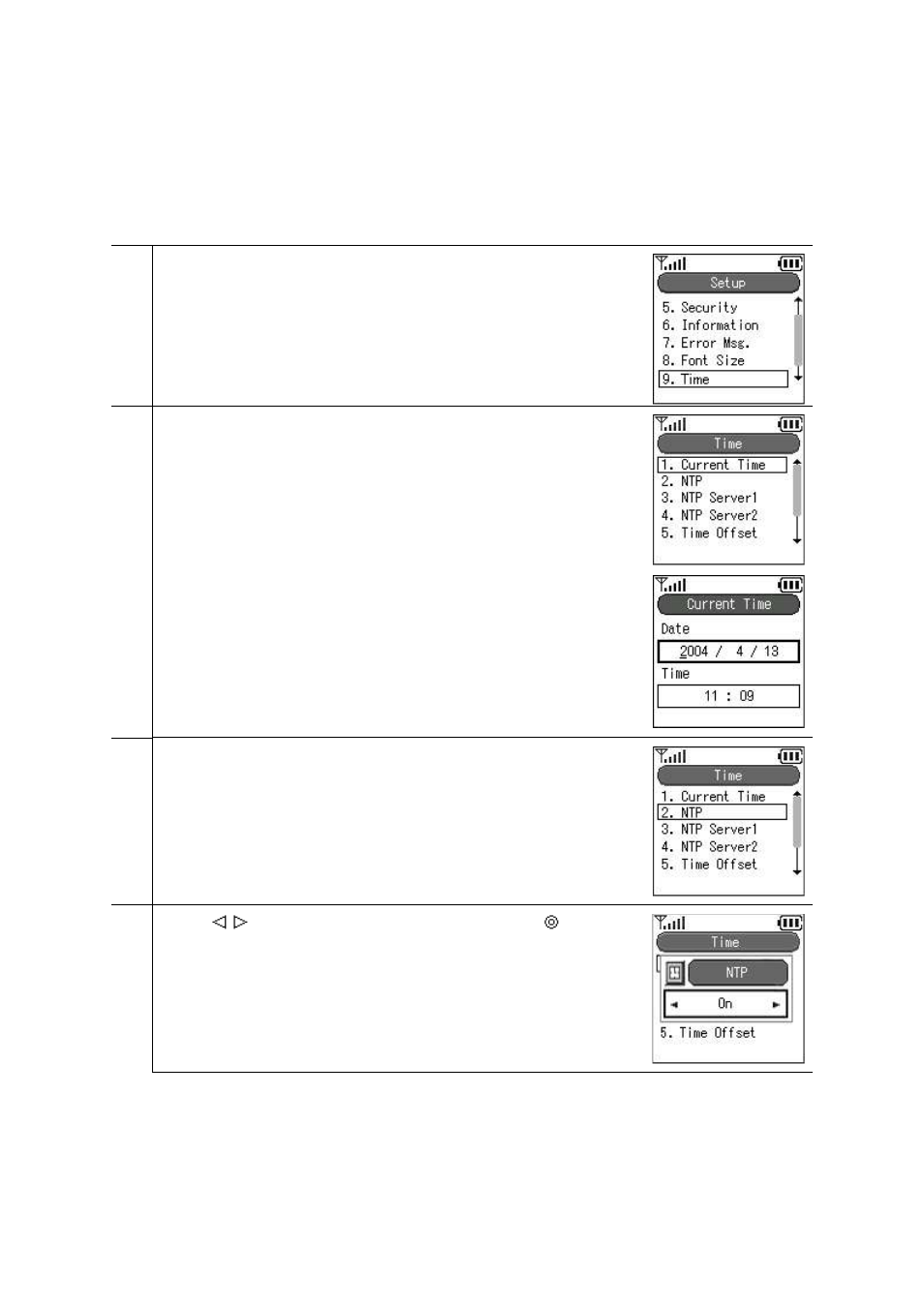 9 time setting | Hitachi TD61-2472 User Manual | Page 54 / 72